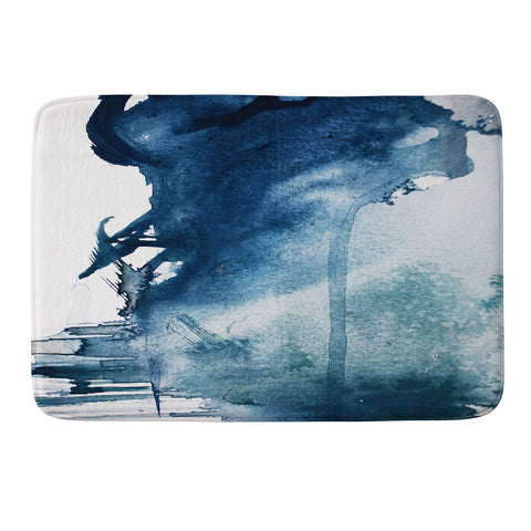 Alyssa Hamilton Art Pacific Grove pretty minimal abstract Memory Foam Bath Mat