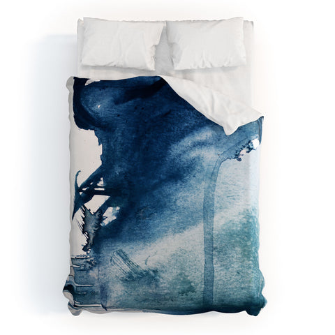 Alyssa Hamilton Art Pacific Grove pretty minimal abstract Duvet Cover