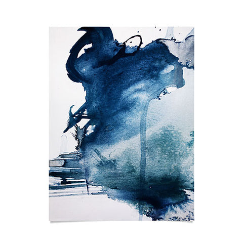 Alyssa Hamilton Art Pacific Grove pretty minimal abstract Poster