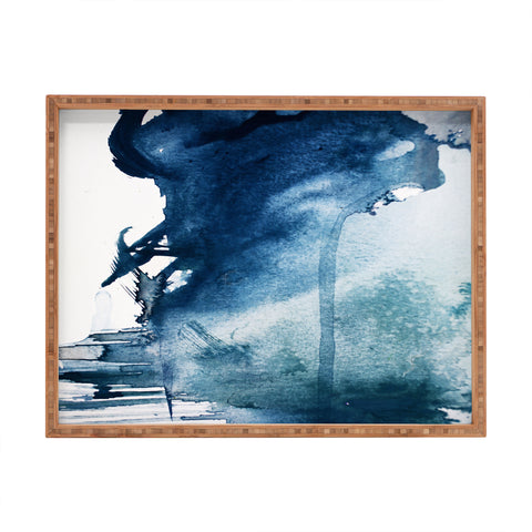 Alyssa Hamilton Art Pacific Grove pretty minimal abstract Rectangular Tray