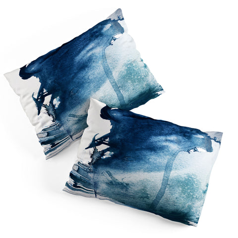 Alyssa Hamilton Art Pacific Grove pretty minimal abstract Pillow Shams