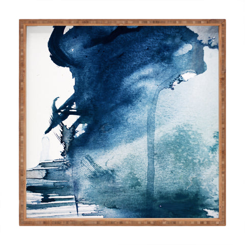 Alyssa Hamilton Art Pacific Grove pretty minimal abstract Square Tray