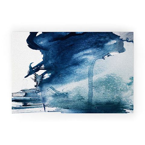 Alyssa Hamilton Art Pacific Grove pretty minimal abstract Welcome Mat