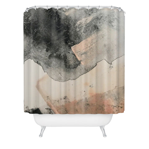 Alyssa Hamilton Art Peace and Quiet 2 Shower Curtain