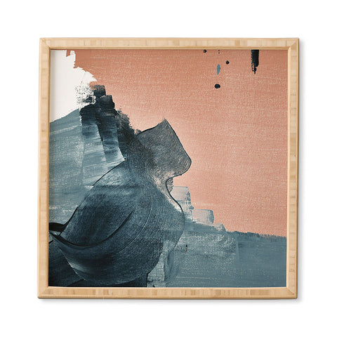 Alyssa Hamilton Art Renew a minimal abstract piece Framed Wall Art havenly