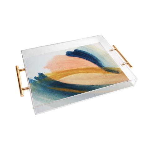 Alyssa Hamilton Art Slow as the Mississippi Acrylic Tray