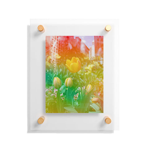 Amber Lauder Center of the Universe NYC Floating Acrylic Print