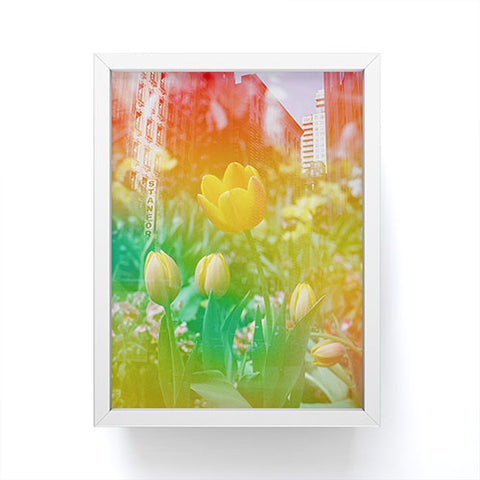 Amber Lauder Center of the Universe NYC Framed Mini Art Print