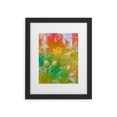 Amber Lauder Center of the Universe NYC Framed Art Print