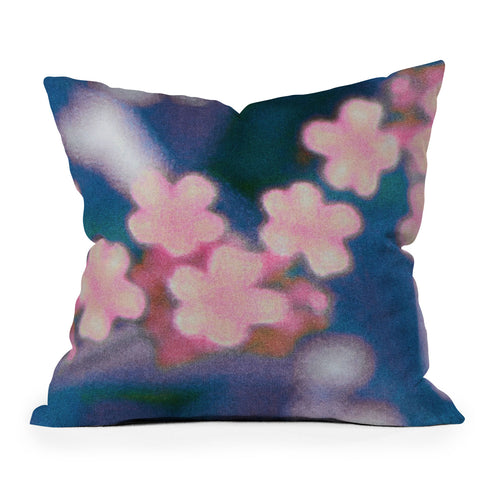 Amber Lauder Delicate I Throw Pillow