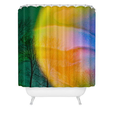 Amber Lauder Euphoric Shower Curtain