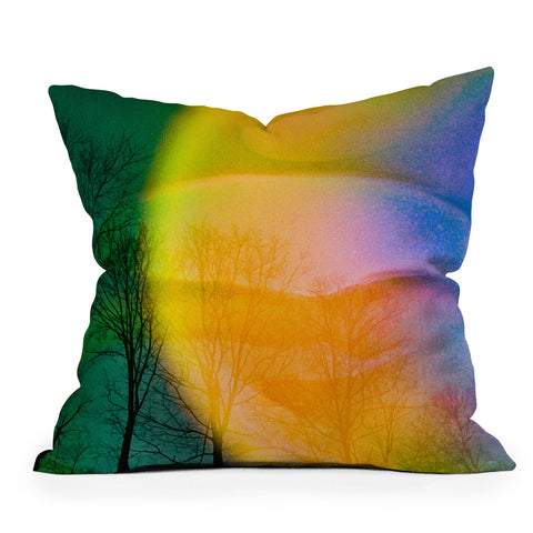 Amber Lauder Euphoric Outdoor Throw Pillow