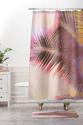 Amber Lauder Full of Surprises Shower Curtain And Mat