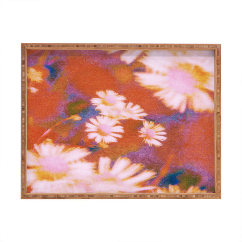 Amber Lauder Mightier Floral Autumn Rectangular Tray