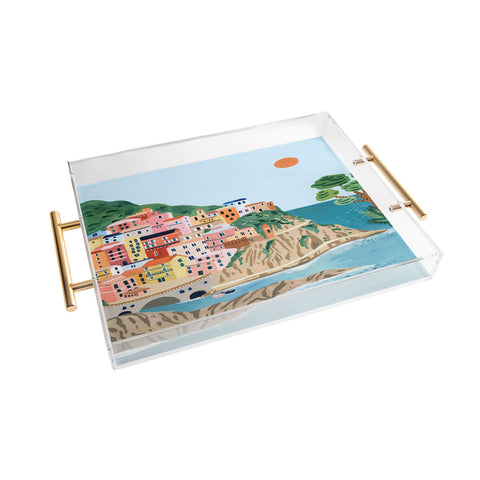 Ambers Textiles Cinque Terre Acrylic Tray