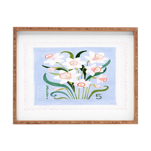 Ambers Textiles Daffodil 2 Rectangular Tray