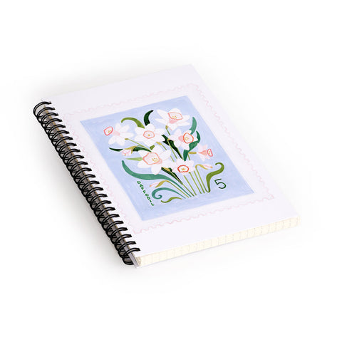 Ambers Textiles Daffodil 2 Spiral Notebook