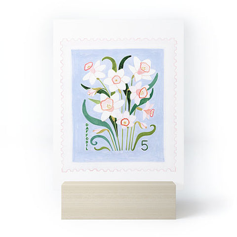 Ambers Textiles Daffodil 2 Mini Art Print