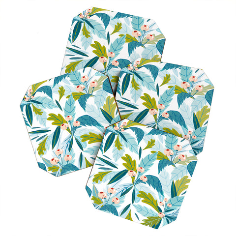 Ambers Textiles Folk Florals Coaster Set