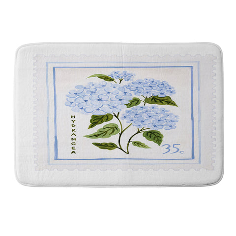 Ambers Textiles Hydrangea II Memory Foam Bath Mat