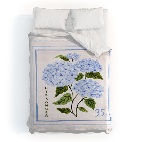 Ambers Textiles Hydrangea II Duvet Cover