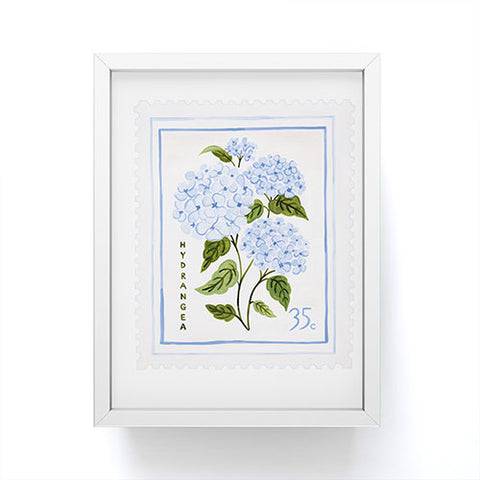 Ambers Textiles Hydrangea II Framed Mini Art Print