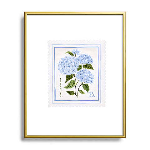 Ambers Textiles Hydrangea II Metal Framed Art Print