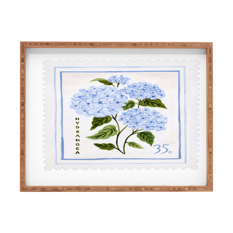 Ambers Textiles Hydrangea II Rectangular Tray
