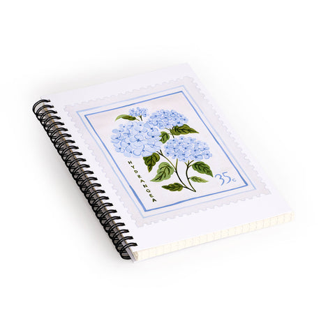 Ambers Textiles Hydrangea II Spiral Notebook