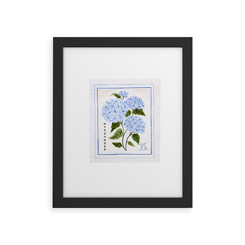 Ambers Textiles Hydrangea II Framed Art Print