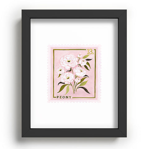 Ambers Textiles Peony 2 Recessed Framing Rectangle