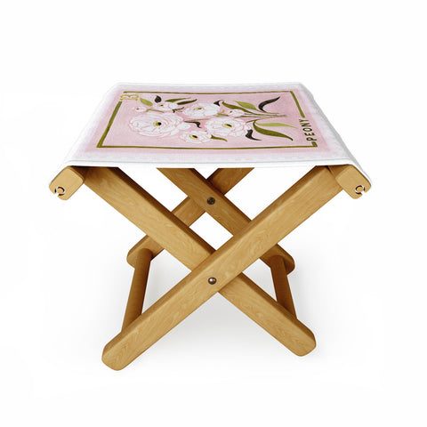 Ambers Textiles Peony 2 Folding Stool