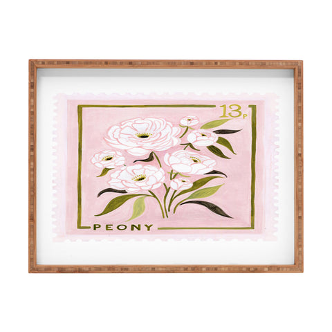 Ambers Textiles Peony 2 Rectangular Tray