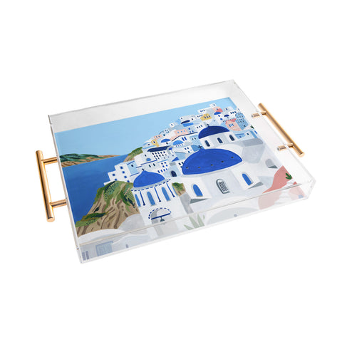 Ambers Textiles Santorini Acrylic Tray