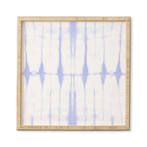 Amy Sia Agadir 2 Pastel Blue Framed Wall Art