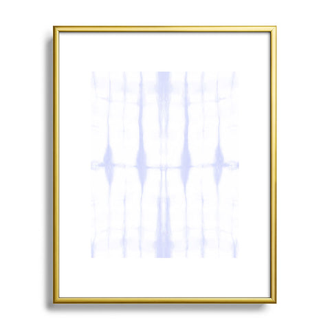 Amy Sia Agadir 2 Pastel Blue Metal Framed Art Print