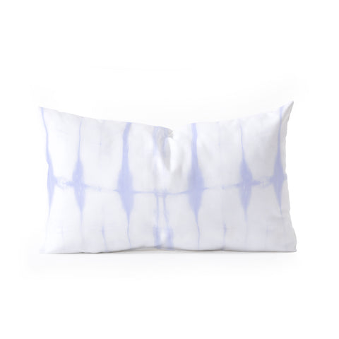 Amy Sia Agadir 2 Pastel Blue Oblong Throw Pillow