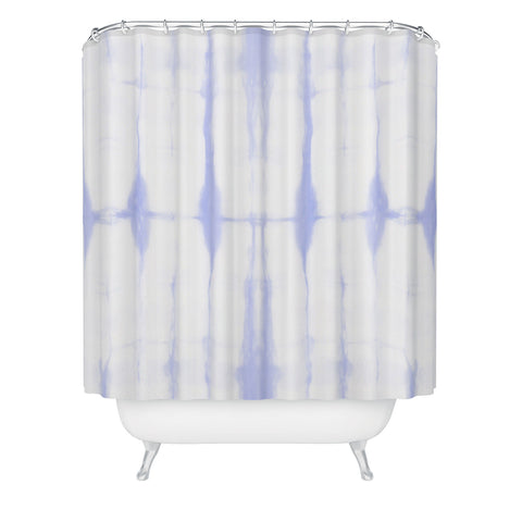 Amy Sia Agadir 2 Pastel Blue Shower Curtain