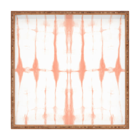 Amy Sia Agadir 2 Peach Square Tray