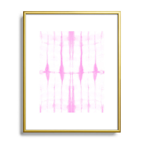 Amy Sia Agadir 2 Pink Metal Framed Art Print