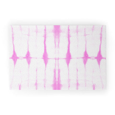 Amy Sia Agadir 2 Pink Welcome Mat