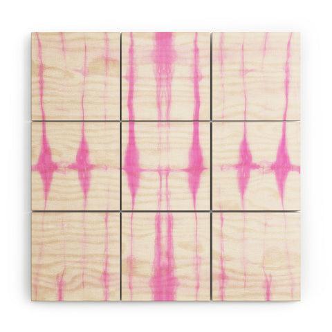 Amy Sia Agadir 2 Pink Wood Wall Mural