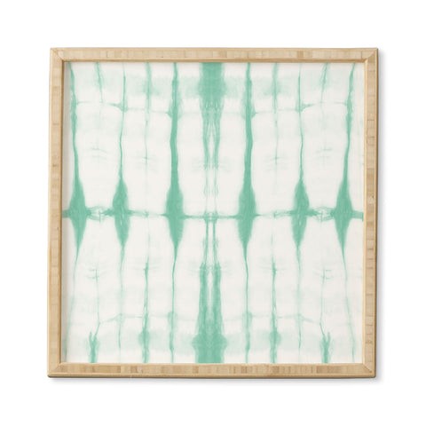 Amy Sia Agadir 2 Sea Green Framed Wall Art
