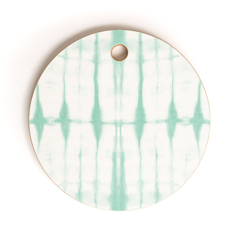 Amy Sia Agadir 2 Sea Green Cutting Board Round