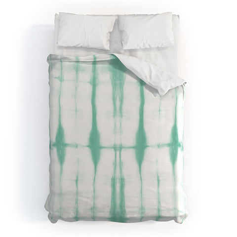 Amy Sia Agadir 2 Sea Green Duvet Cover