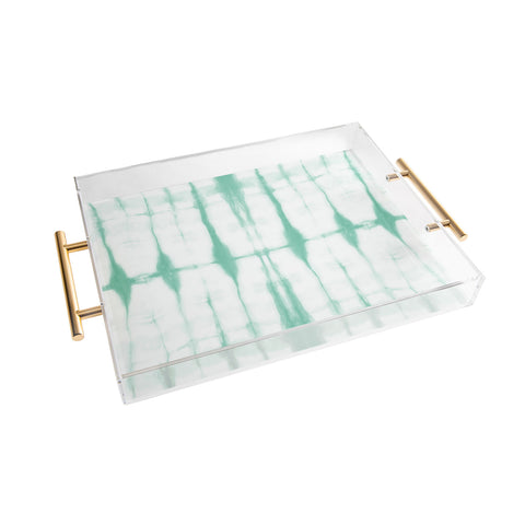 Amy Sia Agadir 2 Sea Green Acrylic Tray