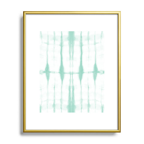 Amy Sia Agadir 2 Sea Green Metal Framed Art Print