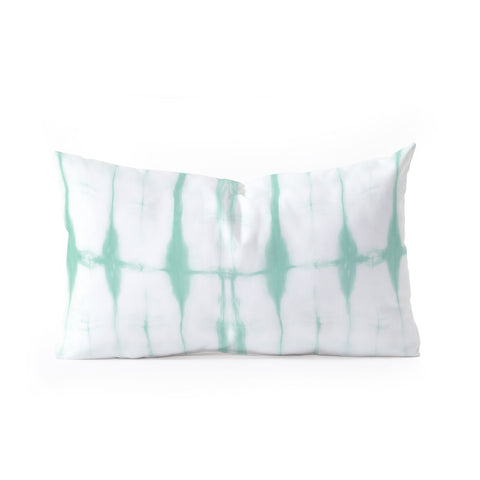 Amy Sia Agadir 2 Sea Green Oblong Throw Pillow