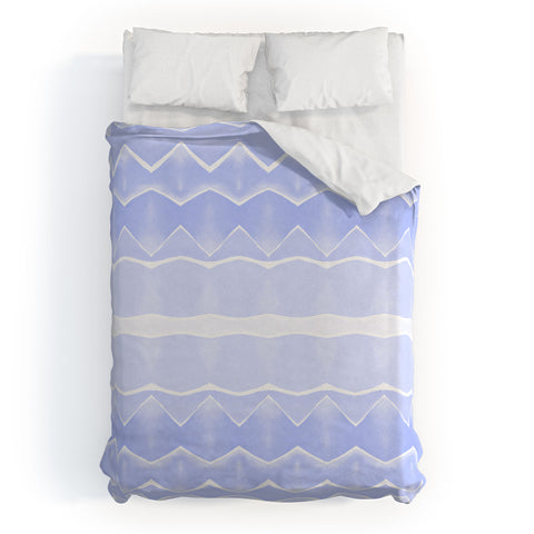 Amy Sia Agadir 3 Pastel Blue Duvet Cover