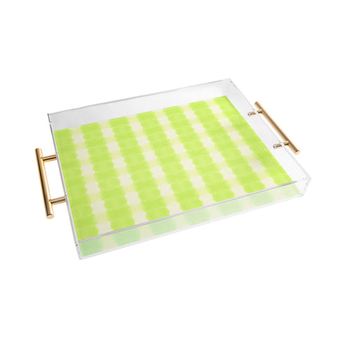 Amy Sia Agadir 5 Lime Acrylic Tray